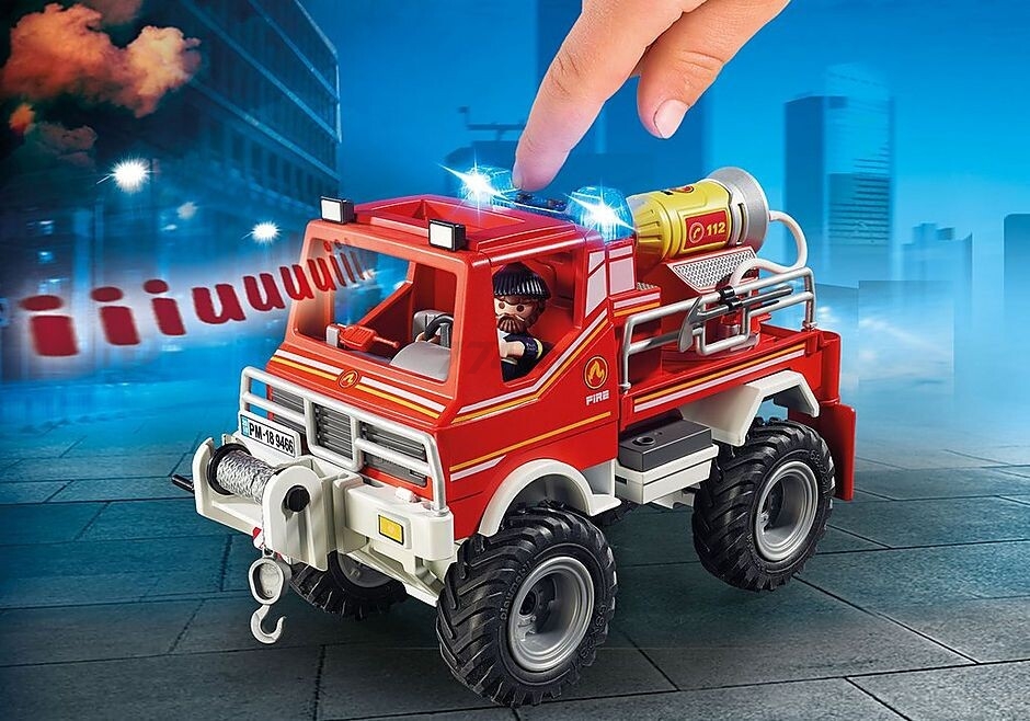 Конструктор PLAYMOBIL City Action Пожарная машина (9466) - Фото 8